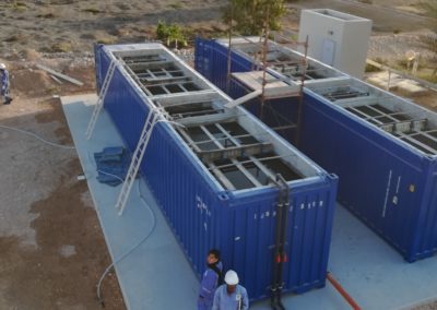 BioContainer à Oman – eau réutilisée