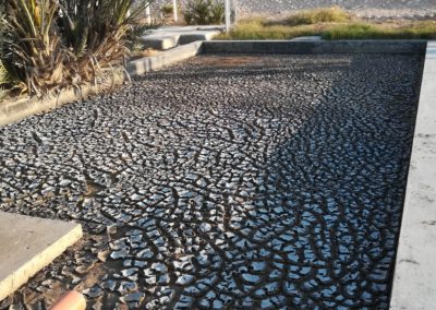 Lit de séchage des boues à Oman avec un BioContainer 40 pieds