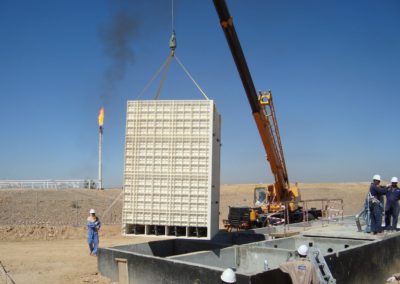 BioReactor sur un champ pétrolier au Yémen